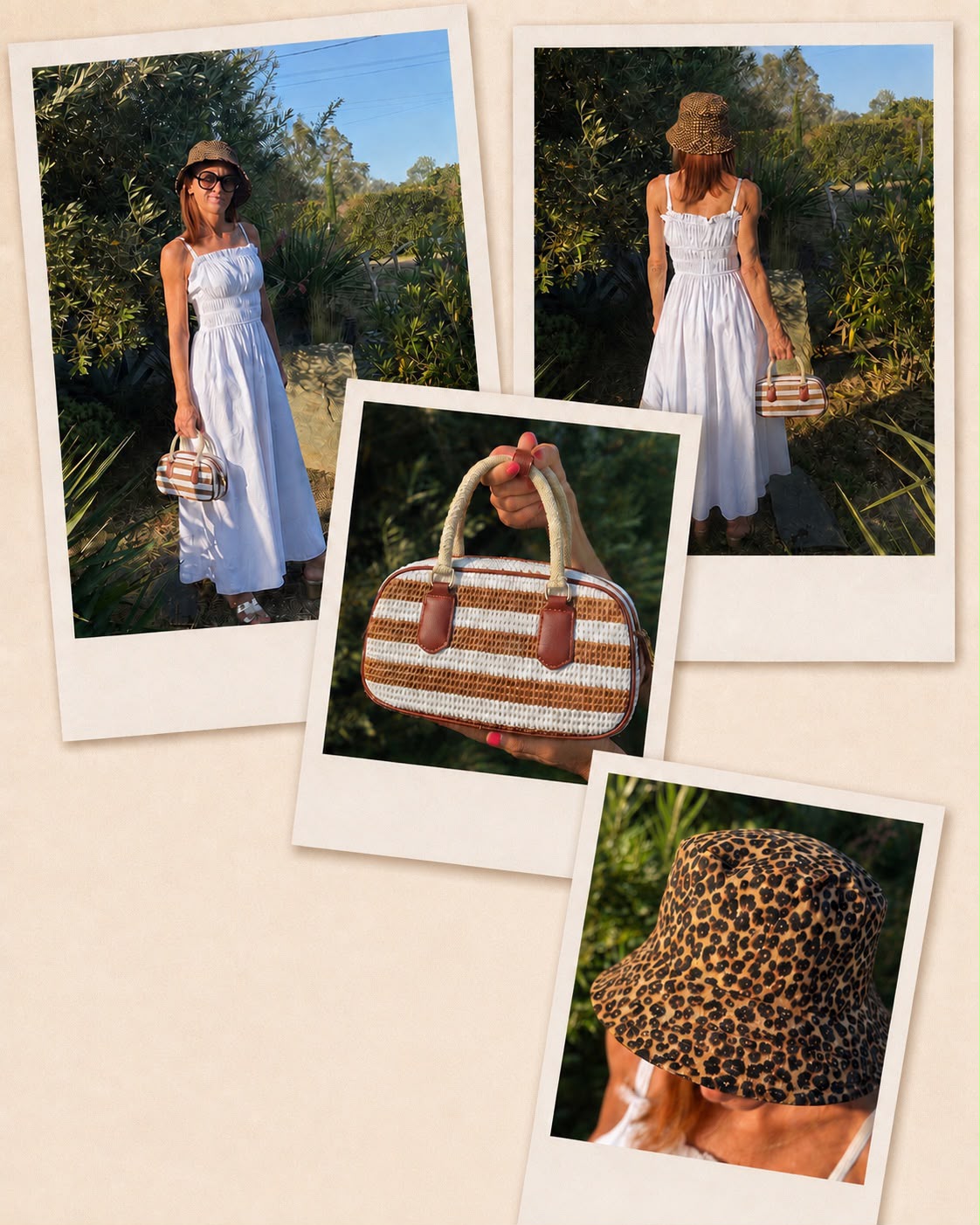 Robe blanche d'été JULIE&CO